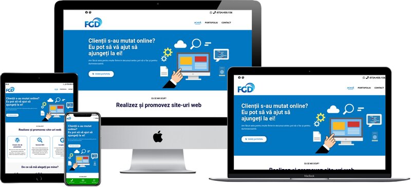 Farcas Gelu Danut Intreprindere Individuala - Creare site web, SEO